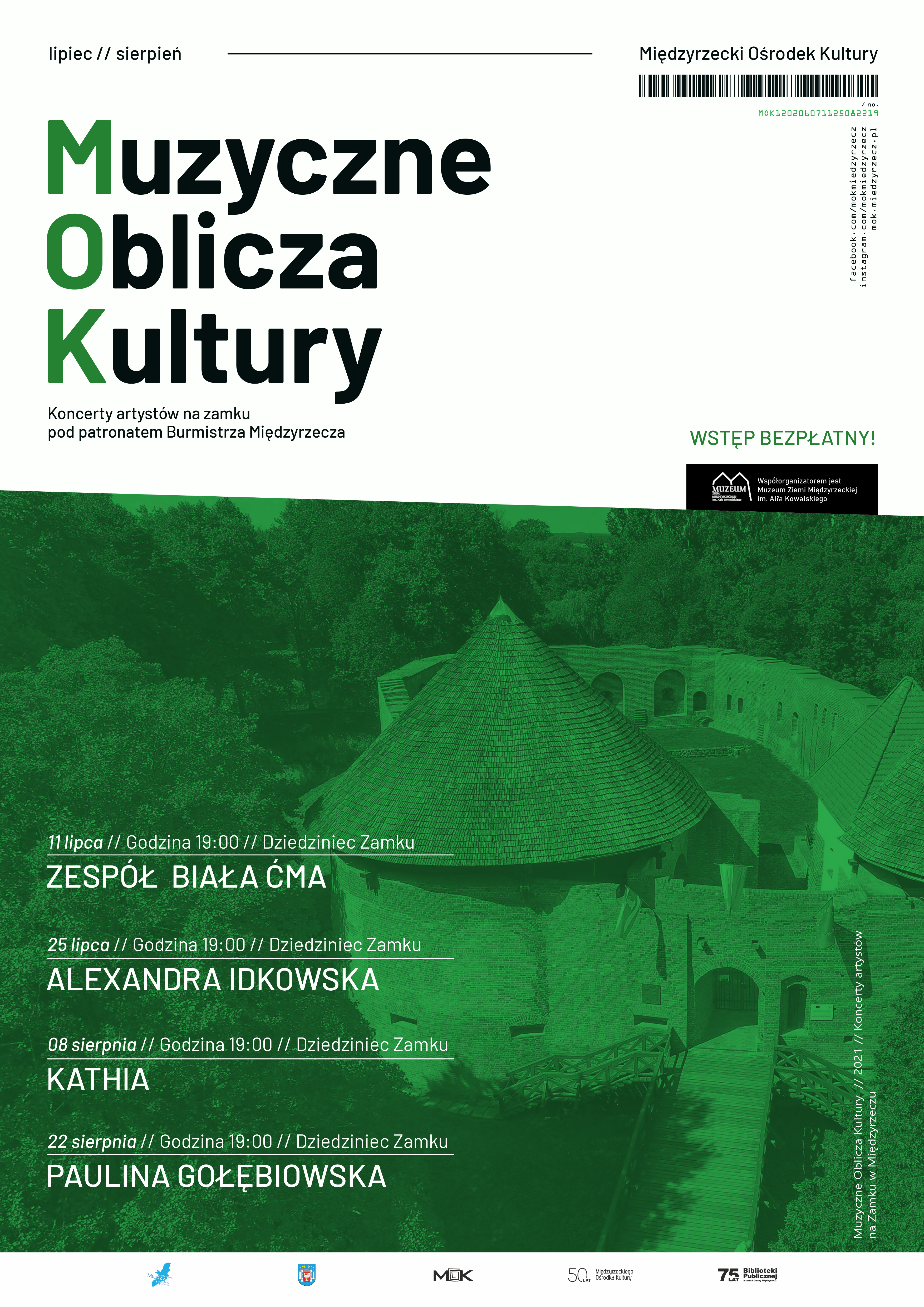 Plakat wydarzenia Muzyczne Oblicza Kultury